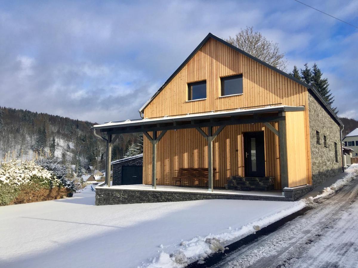 Chata Pod Vlekem Villa Český Jiřetín Buitenkant foto